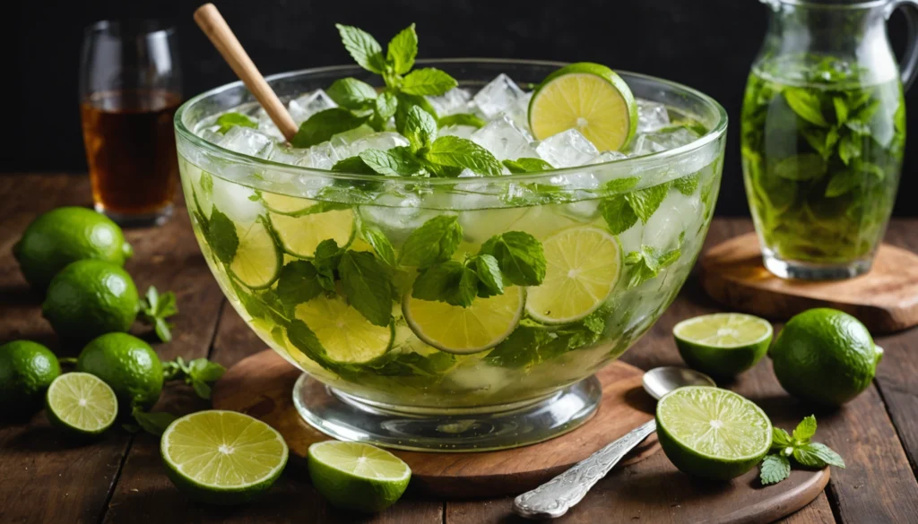 mojito pour 20 personnes recette
