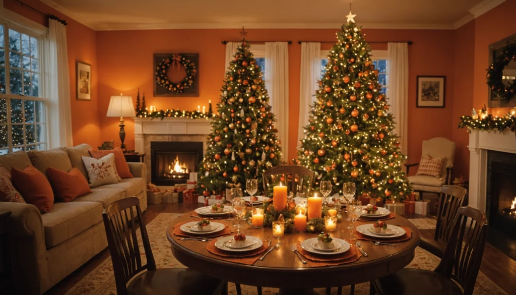 deco noel orange