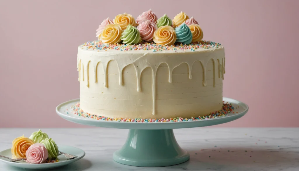 layer cake anniversaire facile