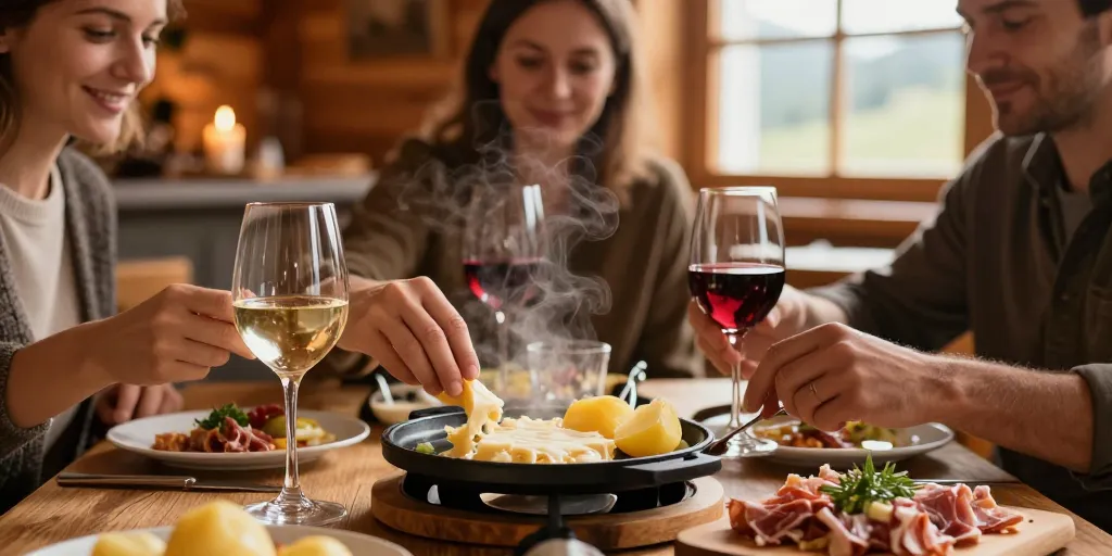 quel est le meilleur vin à boire avec une raclette